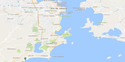 Harta de plaja Vidigal