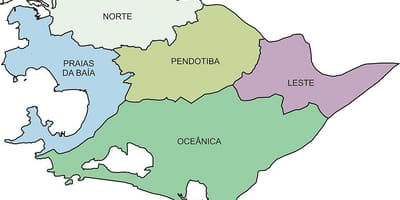 Harta Regiunilor Niterói