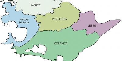Harta Regiunilor Niterói