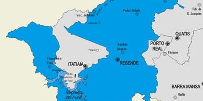 Harta municipiului Resende