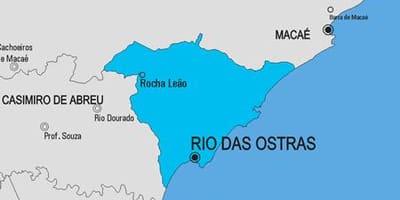 Harta de la Rio de Janeiro municipiului