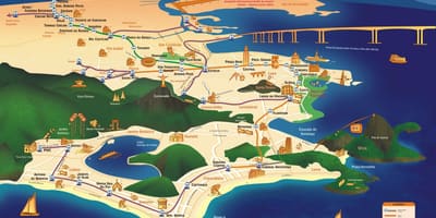 Harta Rio monumente