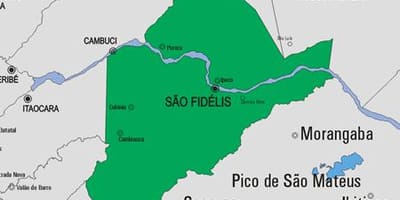 Harta San Francisco de Itabapoana municipiului