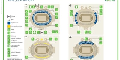 Harta stadionul olimpic din rio de janeiro