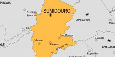 Harta Sumidouro municipiului