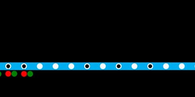 Harta SuperVia - Line Japeri