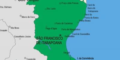 Harta São Fidélis municipiului