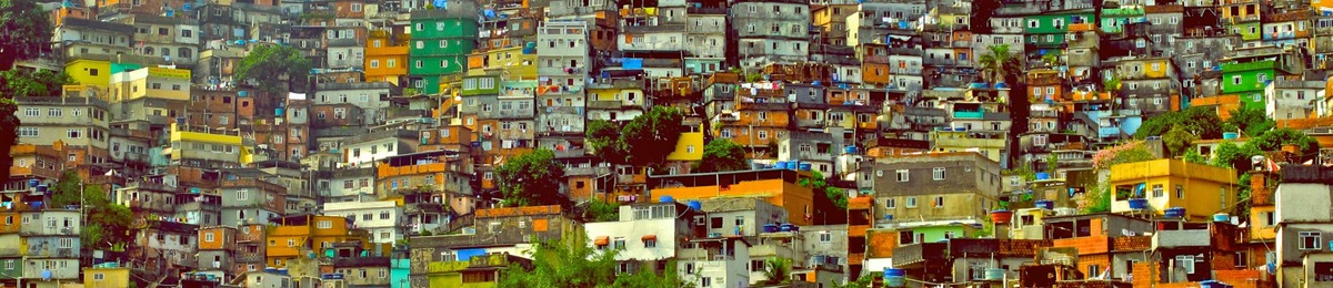 Rio de Janeiro hărți de Favelas